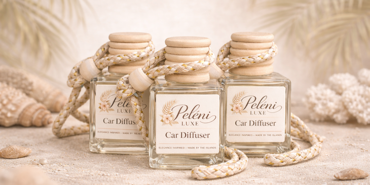 🌿 Island-Inspired Car Diffusers